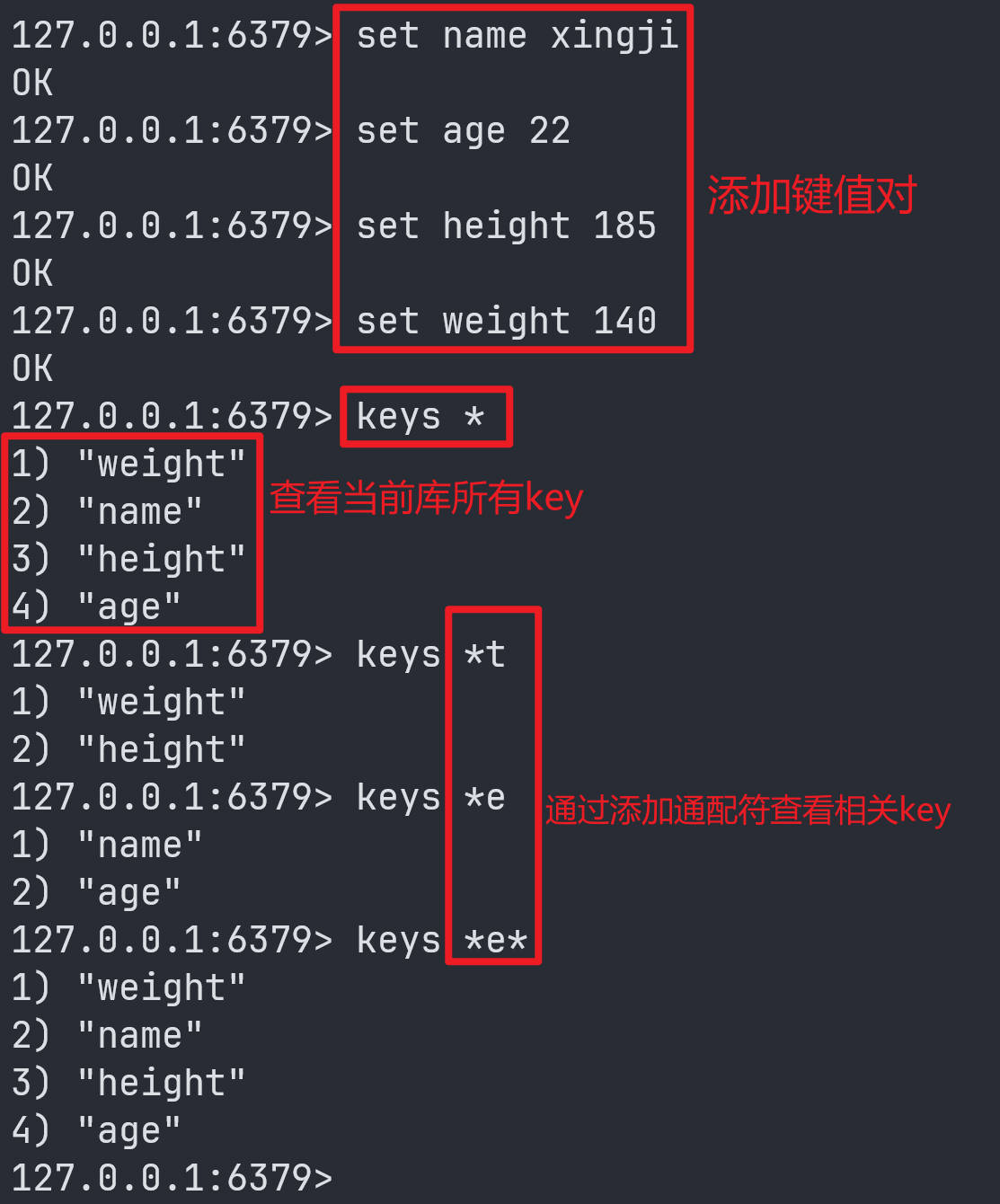 Redis常用数据类型和命令
