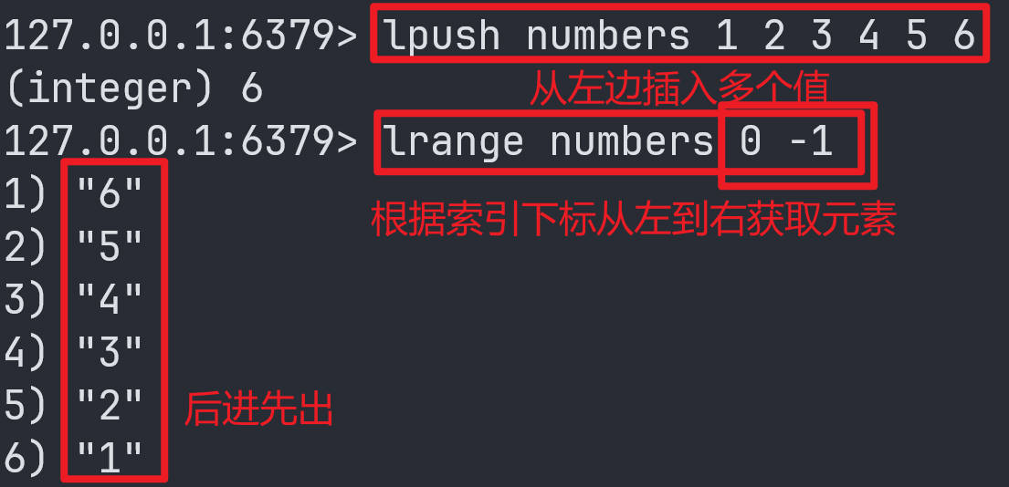Redis常用数据类型和命令