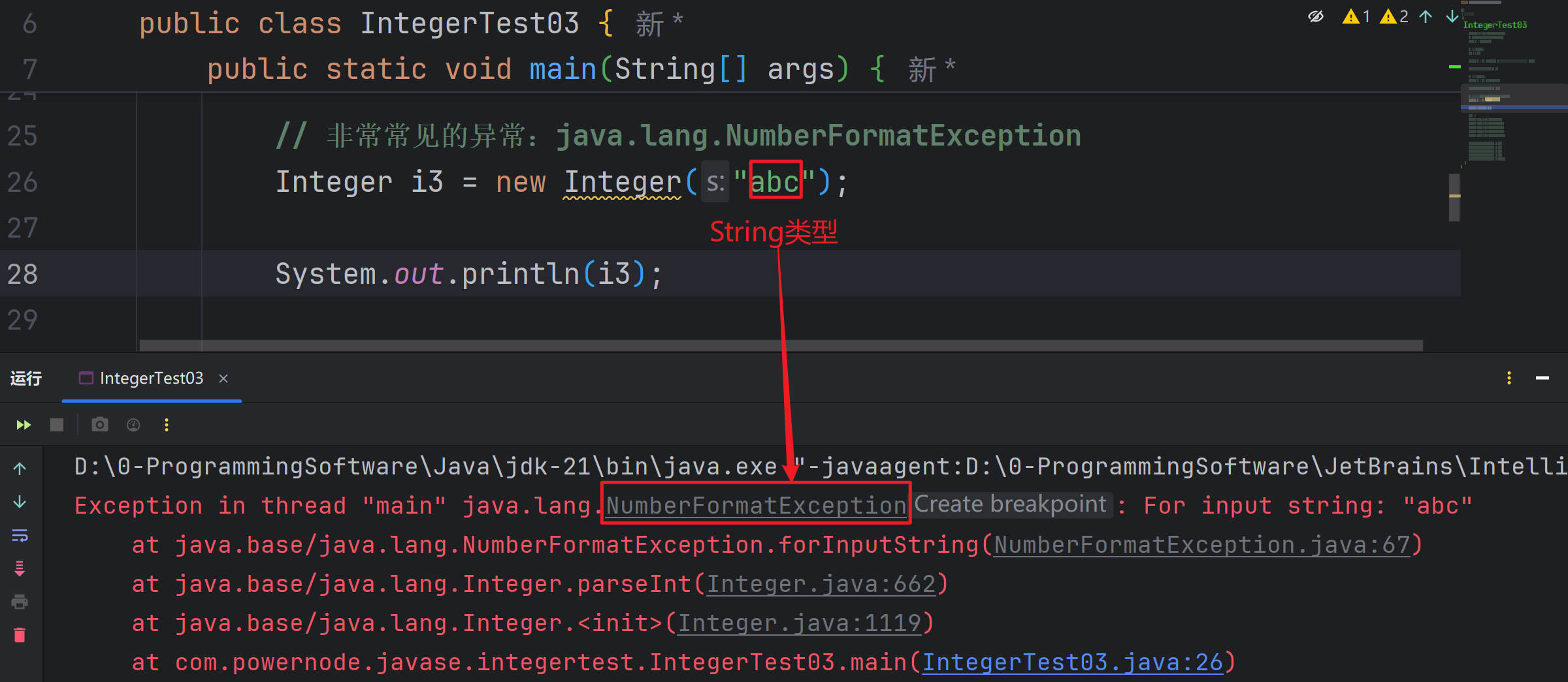 Integer的构造方法
