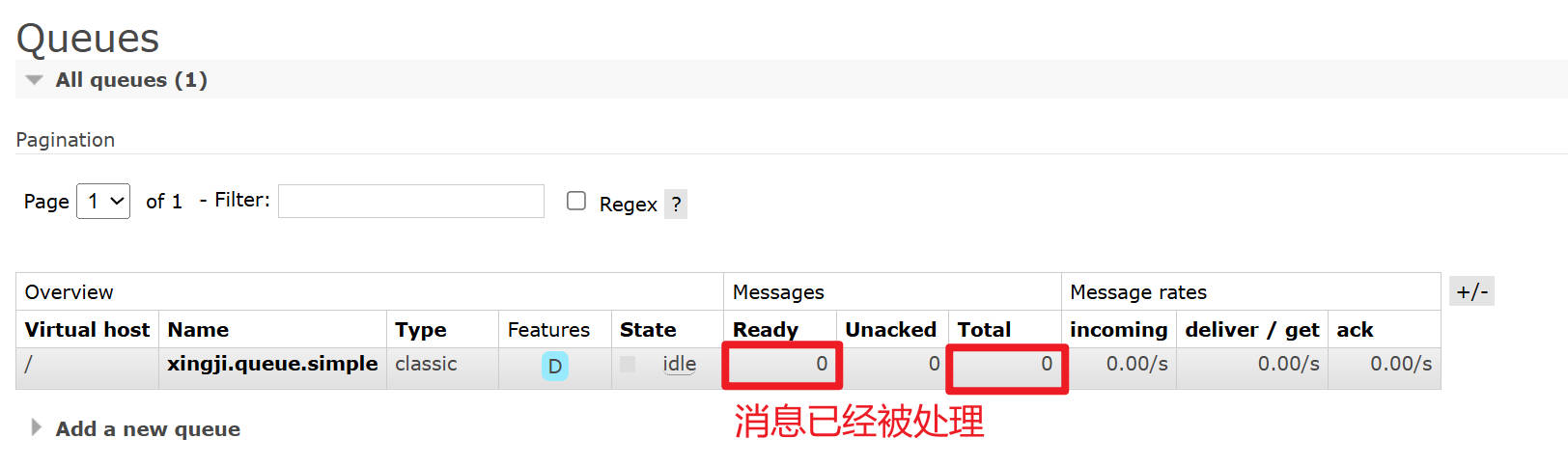 RabbitMQ入门案例