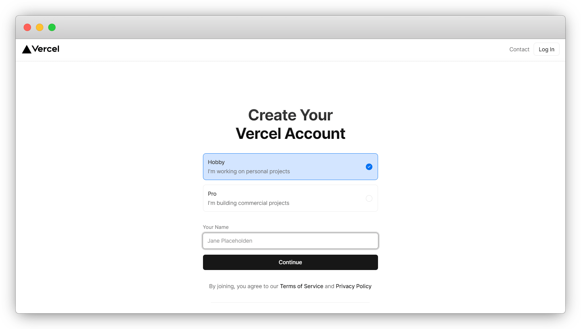 Vercel静态部署网站