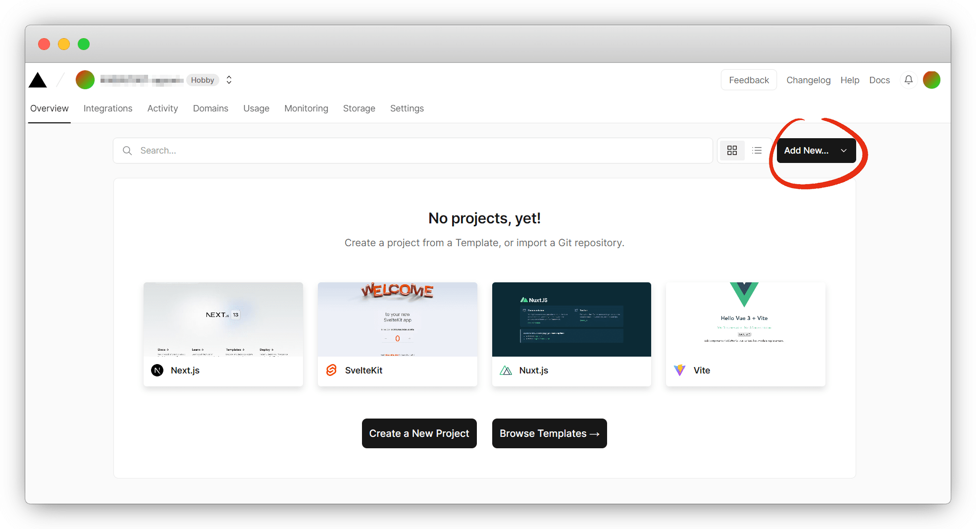 Vercel静态部署网站