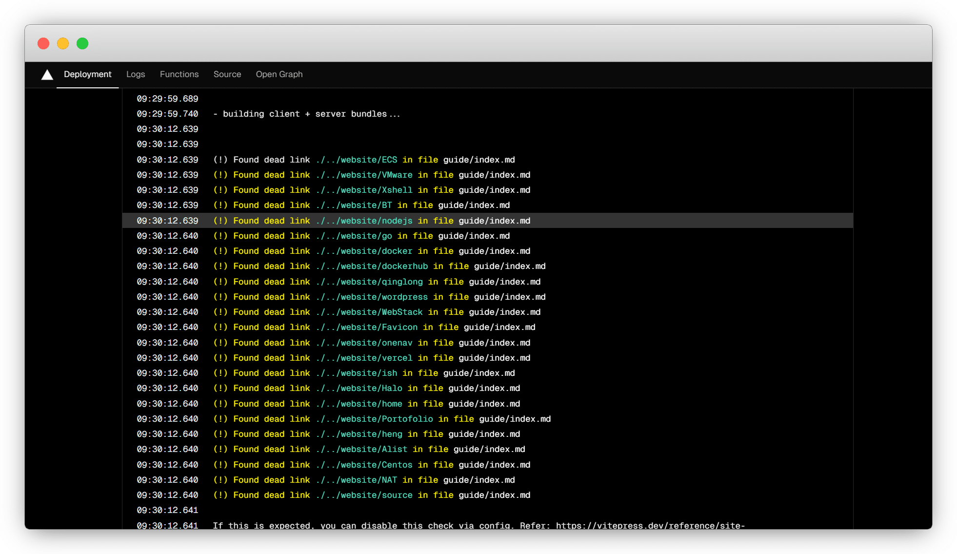 Vercel静态部署网站